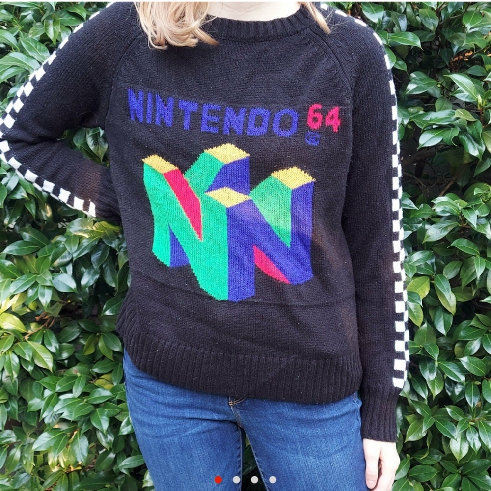 Nintendo 64 sweater
